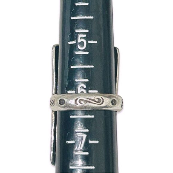 Isle Empress “Cycle of Life”Hill Tribe Silver Ring Size 6.5 - Picture 9 of 10